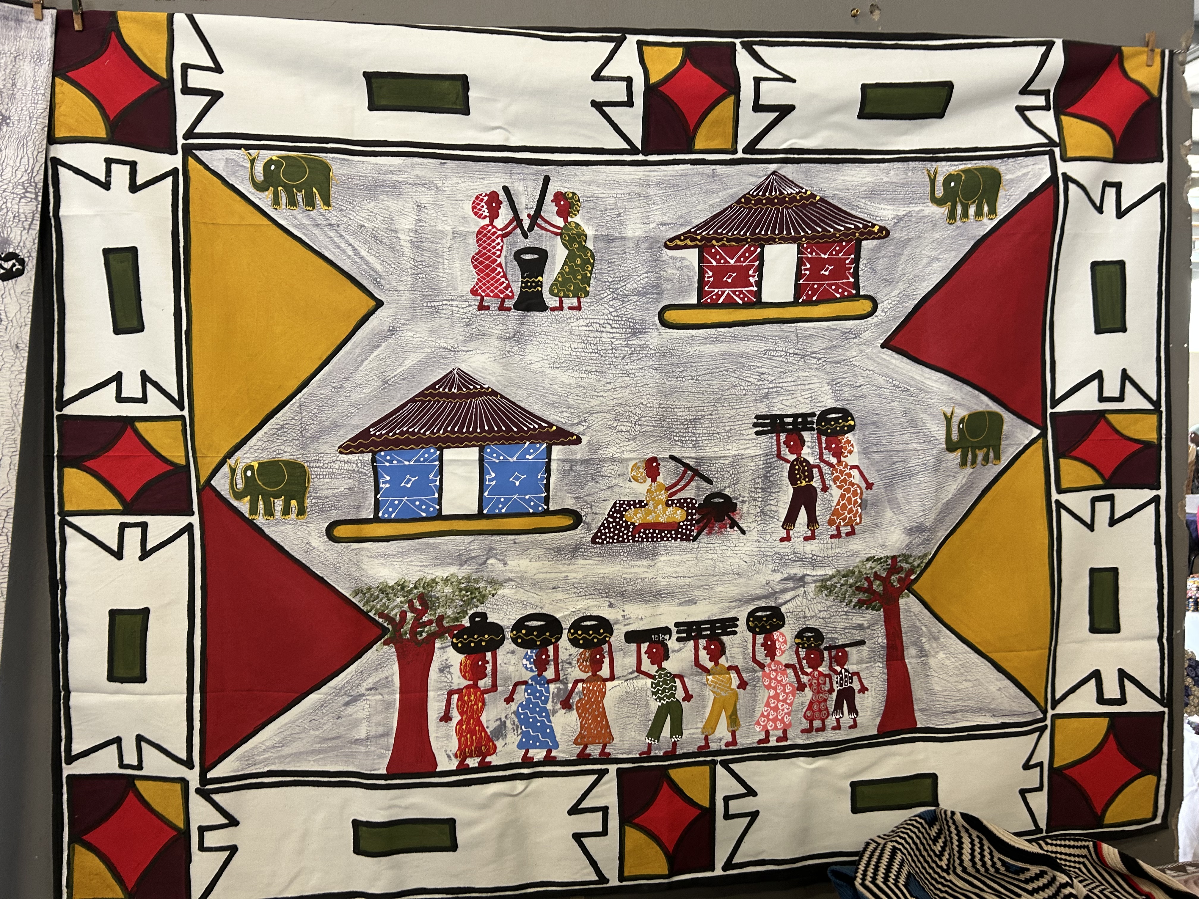 Authentic African Tablecloth